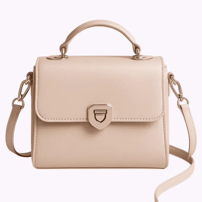 Женская сумка Nuvella кросс-боди бежевого цвета