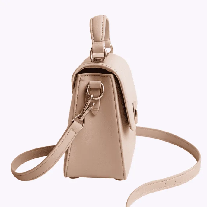 Женская сумка Nuvella кросс-боди бежевого цвета