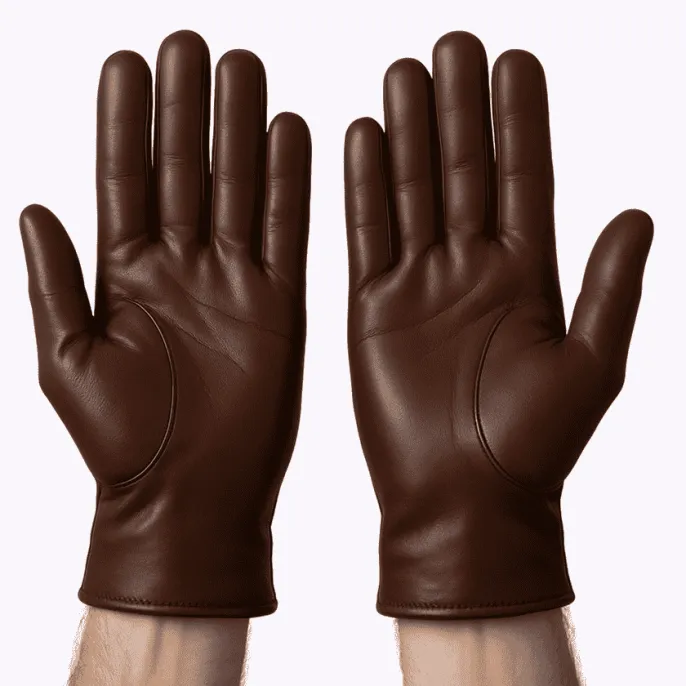 Мужские кожаные перчатки