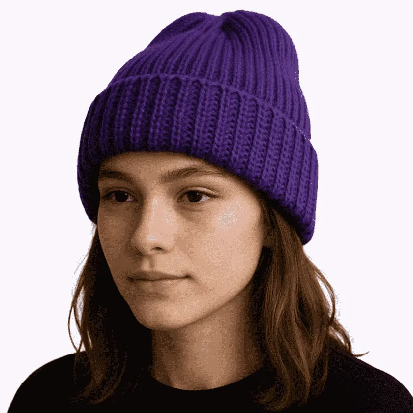 Шапка вязаная женская Nuvella «North Calm»